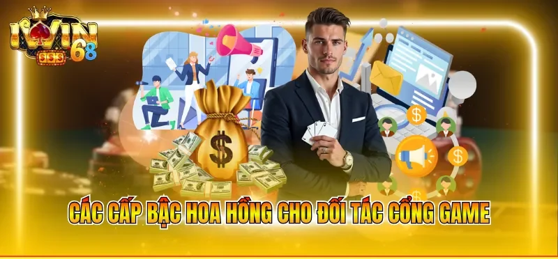 Các cấp bậc hoa hồng cho đối tác cổng game