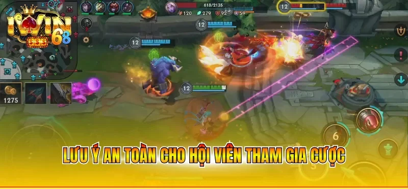 Lưu ý an toàn cho hội viên tham gia cược