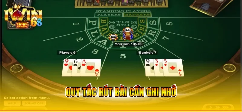 Quy tắc rút bài cần ghi nhớ