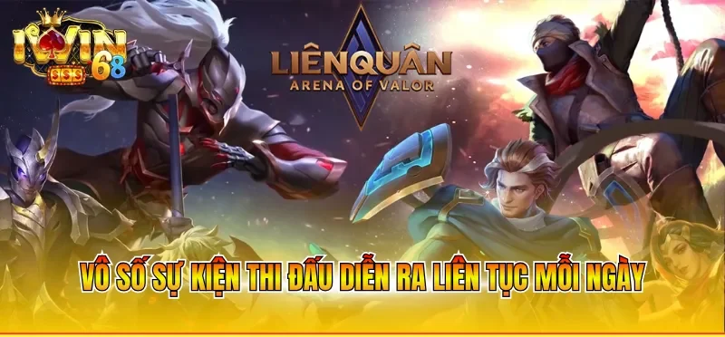 Vô số sự kiện thi đấu diễn ra liên tục mỗi ngày